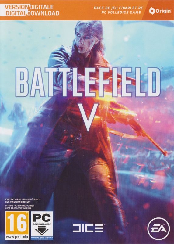Battlefield V box art for Xbox One